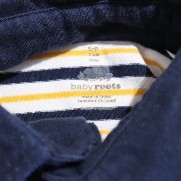 Roots - Striped Polo (3-6M) - Picture 2 of 4